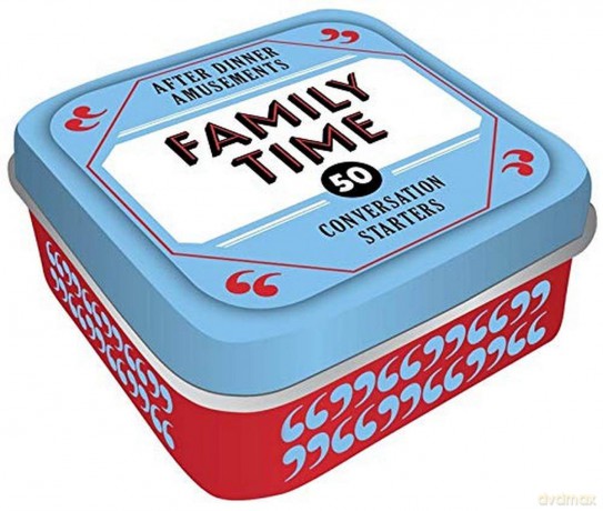 After Dinner Amusements: Family Time: 50 Conversation Starters - Chronicle Books [KSIĄŻKA]