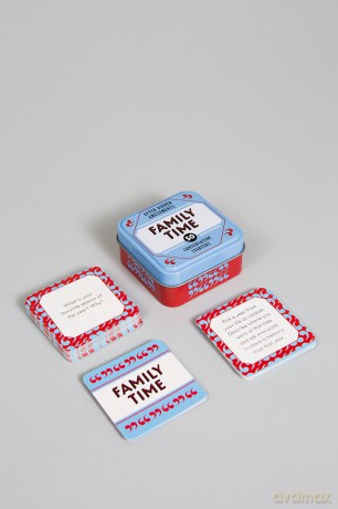 After Dinner Amusements: Family Time: 50 Conversation Starters - Chronicle Books [KSIĄŻKA]