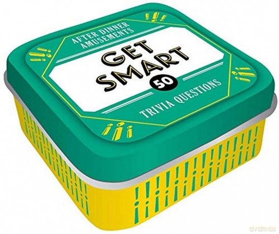 After Dinner Amusements: Get Smart: 50 Trivia Questions - Chronicle Books [KSIĄŻKA]