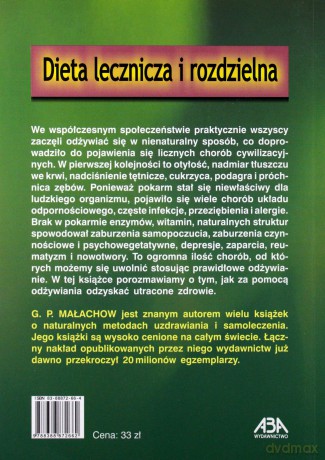 Dieta lecznicza i rozdzielna - Małachow Giennadij [KSIĄŻKA]