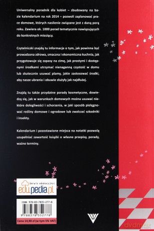 Dziennik perfekcyjnej pani domu 2014 - Łęcka Weronika [KSIĄŻKA]