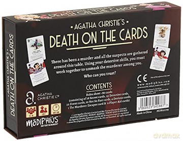 Agatha Christie's Death on the Cards Card Game [KSIĄŻKA]