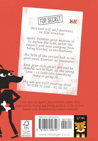 Agent Harrier: This Book Will Self-Destruct - Ben Sanders [KOMIKS]