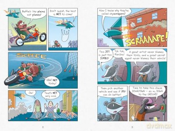Agents of S.U.I.T.: From Badger to Worse: A Laugh-Out-Loud Comic Book Adventure! (Agents of S.U.I.T., 2) - John Patrick Green [KSIĄŻKA]
