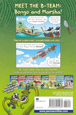 Agents of S.U.I.T.: From Badger to Worse: A Laugh-Out-Loud Comic Book Adventure! (Agents of S.U.I.T., 2) - John Patrick Green [KSIĄŻKA]