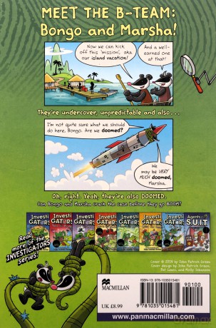 Agents of S.U.I.T.: From Badger to Worse: A Laugh-Out-Loud Comic Book Adventure! (Agents of S.U.I.T., 2) - John Patrick Green [KSIĄŻKA]