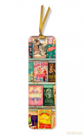 Aimee Stewart: Vintage Cook Book Library Bookmarks (pack of 10) - Flame Tree Studio [KSIĄŻKA]