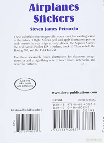 Airplanes Stickers (Little Activity Books) - Johanna Spyri [KSIĄŻKA]