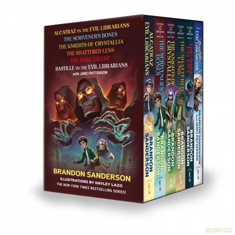 Alcatraz Versus the Evil Librarians Set (Alcatraz Versus the Evil Librarians, 1-6) - Brandon Sanderson [KSIĄŻKA]