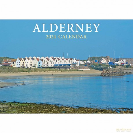 Alderney A4 Calendar - 2024 - Chris Andrews [KALENDARZ]