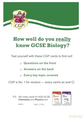 A-Level Biology AQA Revision Question Cards: for the 2024 and 2025 exams (CGP AQA A-Level Biology) - CGP Books [KSIĄŻKA]