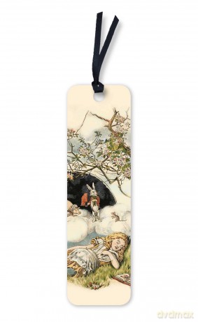 Alice Asleep from Alice's Adventures in Wonderland Bookmarks (pack of 10) - Flame Tree Studio [KSIĄŻKA]