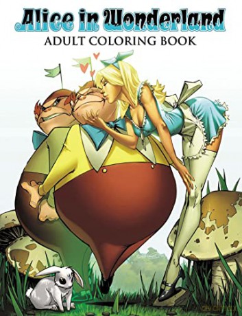 Alice in Wonderland Adult Coloring Book - Joe Brusha [KSIĄŻKA]
