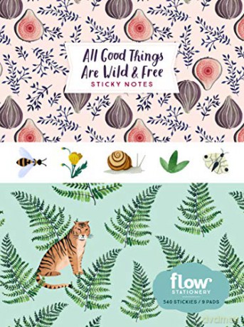 All Good Things Are Wild and Free Sticky Notes (Flow) - Irene Smit [KSIĄŻKA]