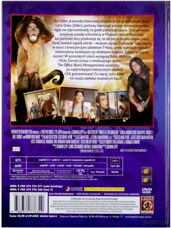 Noc w muzeum (booklet) [DVD]