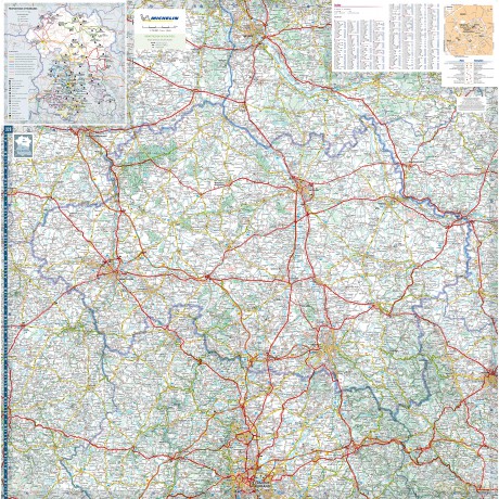 Allier Puy-de-De - Michelin Local Map 326 - Michelin [KSIĄŻKA]