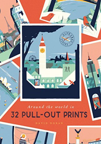 Alphabet Cities: Around the World in 32 Pull-out Prints - David Doran [KSIĄŻKA]