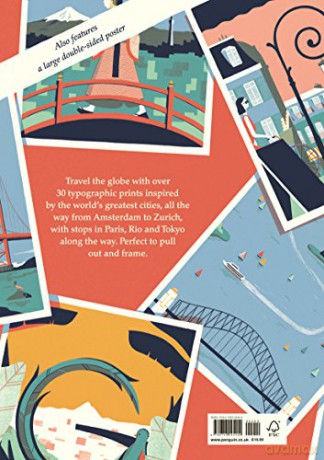 Alphabet Cities: Around the World in 32 Pull-out Prints - David Doran [KSIĄŻKA]