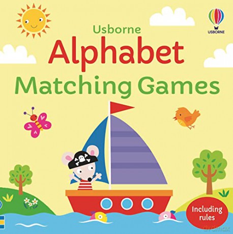 Alphabet Matching Games and Book - Kate Nolan [KSIĄŻKA]