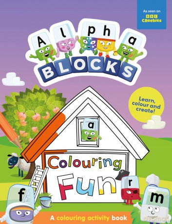 Alphablocks Colouring Fun: A Colouring Activity Book (Numberblocks Colouring Books) [KSIĄŻKA]
