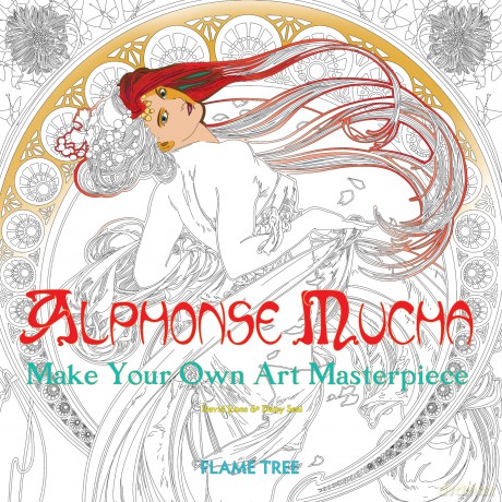 Alphonse Mucha (Art Colouring Book): Make Your Own Art Masterpiece (Colouring Books) - David Jones [KSIĄŻKA]