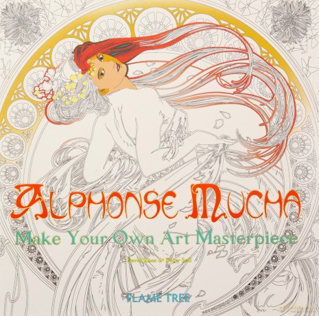 Alphonse Mucha (Art Colouring Book): Make Your Own Art Masterpiece (Colouring Books) - David Jones [KSIĄŻKA]