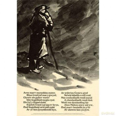 Alun Mabon Poster Poem - John Ceiriog Hughes and Kyffin Williams [KSIĄŻKA]