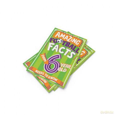 Amazing Football Facts Every 6 Year Old Needs to Know: A hilarious new illustrated football trivia book, the perfect companion to the EUROs 2024! (Amazing Facts Every Kid Needs to Know) - Caroline Rowlands [KSIĄŻKA]