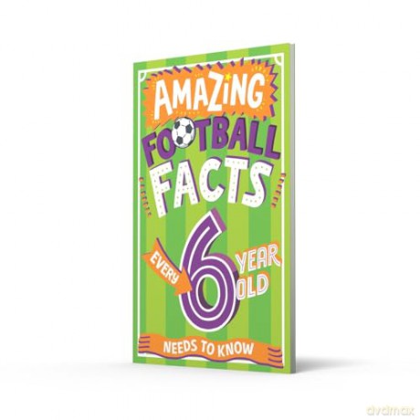 Amazing Football Facts Every 6 Year Old Needs to Know: A hilarious new illustrated football trivia book, the perfect companion to the EUROs 2024! (Amazing Facts Every Kid Needs to Know) - Caroline Rowlands [KSIĄŻKA]