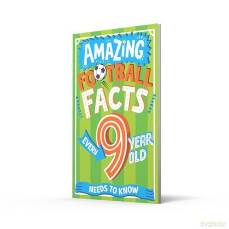Amazing Football Facts Every 9 Year Old Needs to Know: A hilarious new illustrated football trivia book, the perfect companion to the EUROs 2024! (Amazing Facts Every Kid Needs to Know) - Caroline Rowlands [KSIĄŻKA]