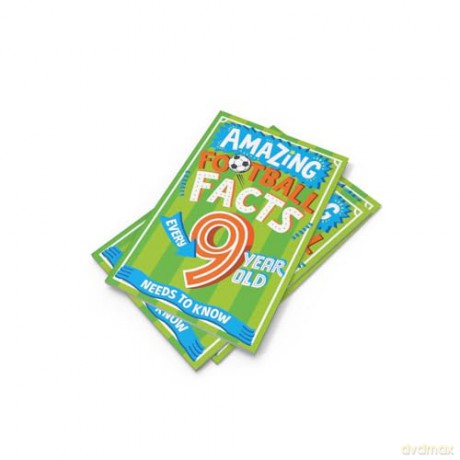 Amazing Football Facts Every 9 Year Old Needs to Know: A hilarious new illustrated football trivia book, the perfect companion to the EUROs 2024! (Amazing Facts Every Kid Needs to Know) - Caroline Rowlands [KSIĄŻKA]