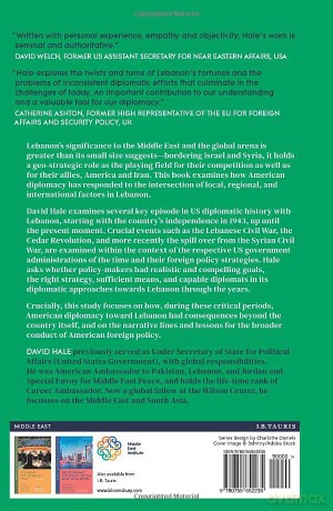 American Diplomacy Toward Lebanon: Lessons in Foreign Policy and the Middle East (Middle East Institute Policy Series) - David Hale [KSIĄŻKA]
