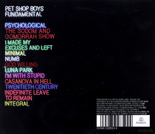 Pet Shop Boys: Fundamental [CD]