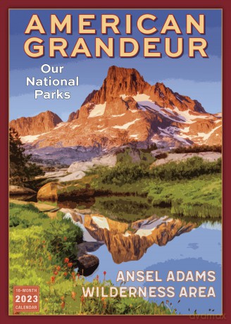 American Grandeur September 2022-December 2023 Calendar: Our National Parks (WALL 16 MONTH) [KALENDARZ]