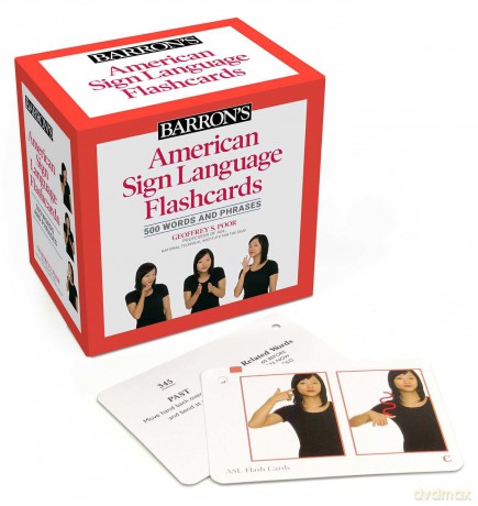 American Sign Language Flashcards: 500 Words and Phrases, Second Edition - Geoffrey S. Poor [KSIĄŻKA]