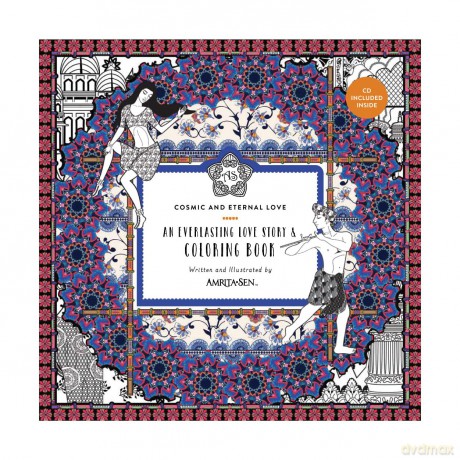 Amrita Sen Cosmic and Eternal Love Coloring Book - Sarah McMenemy [KSIĄŻKA]