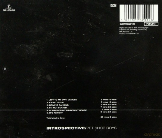Pet Shop Boys: Introspective [CD]