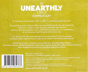 An Unearthly Child (Who Talk) - Toby Hadoke [KSIĄŻKA]