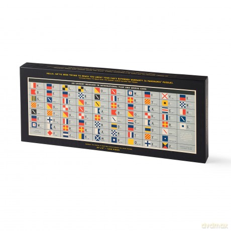 An Urgent Message 1,000 Piece Panoramic Puzzle - Galison [PUZZLE]
