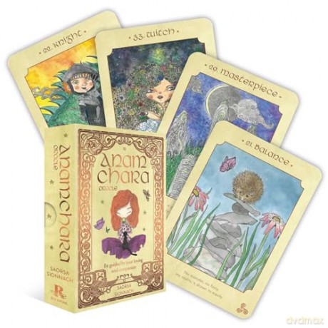 Anamchara Oracle: Be guided by your loving soul companion (Rockpool Oracles) - Saorsa Sionnach [KSIĄŻKA]