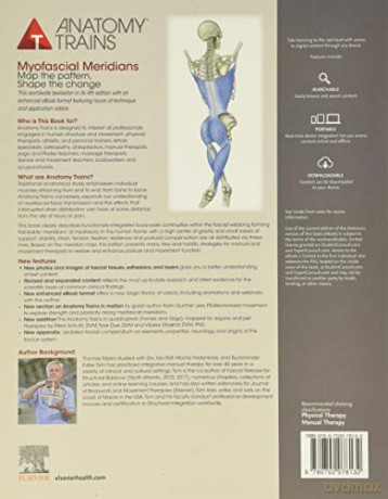 Anatomy Trains: Myofascial Meridians for Manual Therapists and Movement Professionals - Thomas W. Myers [KSIĄŻKA]