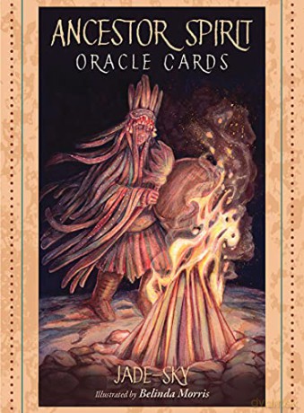 Ancestor Spirit Oracle Cards: 43-cards and 104-page guidebook set - Jade-Sky [KSIĄŻKA]