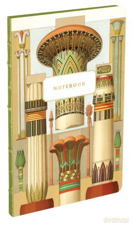 Ancient Egypt Columns-Albert Racinet: Small Bullet Journal - Albert Racinet [KALENDARZ]