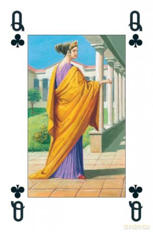 Ancient Rome Playing Cards: 1 deck of 54 playing cards - Severino Baraldi [KSIĄŻKA]