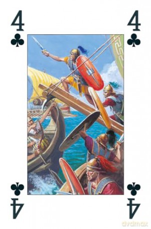 Ancient Rome Playing Cards: 1 deck of 54 playing cards - Severino Baraldi [KSIĄŻKA]