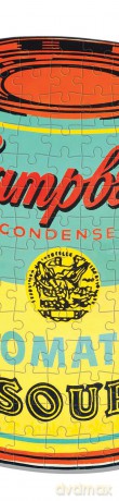 Andy Warhol Mini Shaped Puzzle Campbell's Soup - Galison [KALENDARZ]