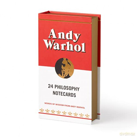 Andy Warhol Philosophy Correspondence Cards: 24 Philosophy Notecards - Galison [KSIĄŻKA]