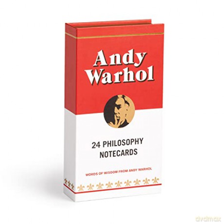 Andy Warhol Philosophy Correspondence Cards: 24 Philosophy Notecards - Galison [KSIĄŻKA]