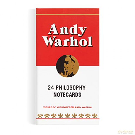 Andy Warhol Philosophy Correspondence Cards: 24 Philosophy Notecards - Galison [KSIĄŻKA]