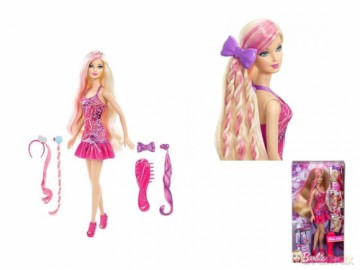 Barbie Z Doczepianymi Pasemkami [ZABAWKA]